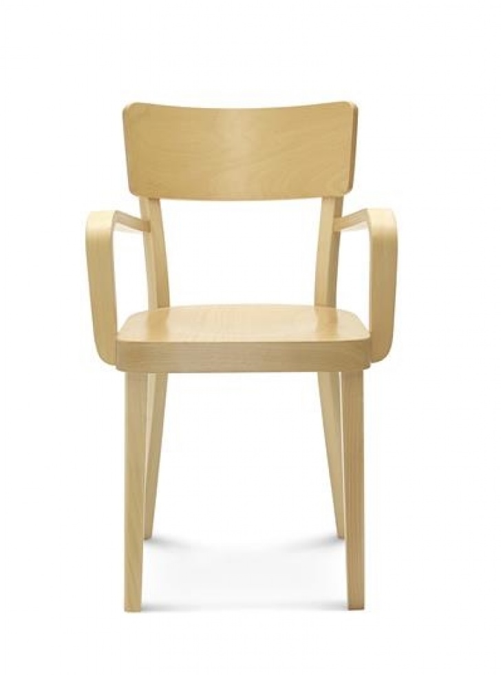 Krzesło z podłokietnikiem Solid B-9449  buk, Fameg